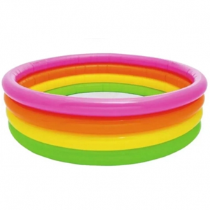 استخر بادی قطر 168 سانتیمتری کف بادی اینتکس intex مدل 56441-اسباب بازی